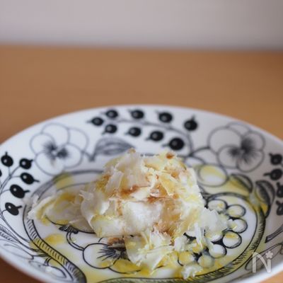 お餅のパルメザンチーズがけ