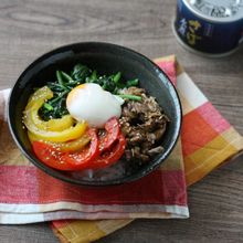 カラフルで元気いっぱい!サバ缶を使ったヘルシービビンバ