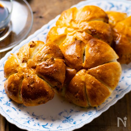 【ごはんを使う】新感覚もちもちくるみパン