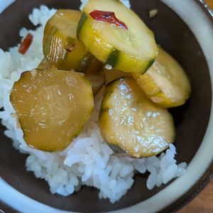 大庭の作ってみた!投稿(鍋でさっと煮るだけ♪ごはんに合うきゅうりのキューちゃん風)