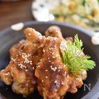 手羽元の粒マスタード照り焼き【冷凍・作り置き】