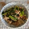 万福の作ってみた!投稿(豚肉と小松菜の中華にんにく炒め『１束ペロリ♪』)