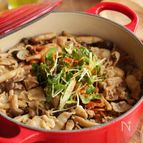 しめじと豚バラ肉の炊き込みごはん