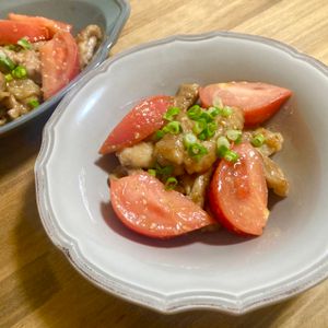 ゆかりの作ってみた!投稿(【簡単！ごまの香りが良い】豚肉とトマトの甘辛ごまだれ炒め)