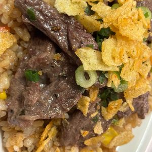 1285773の作ってみた!投稿(【フライパンで手軽に作れる】彩り野菜と牛肉のペッパーランチ風)