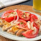 【たっぷりトマトの甘酢チキン】この夏リピート決定♡