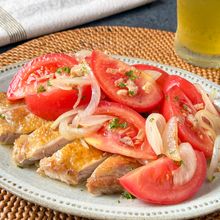 【たっぷりトマトの甘酢チキン】この夏リピート決定♡
