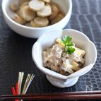おせちリメイク！
たたきごぼうのマカロニサラダ