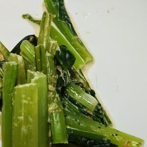 マルグリートの作ってみた!投稿(【ごまマヨ小松菜】あと１品に！レンジで即完成♪)