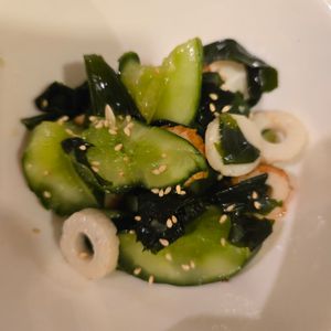 れみーの作ってみた!投稿(ちくきゅうわかめの《韓国風♡コチュジャンサラダ》)