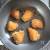 簡単節約☆鶏むね肉のソースパン粉焼き。の工程5