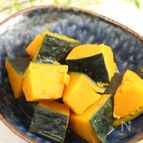 レンジで簡単6分！かぼちゃ煮