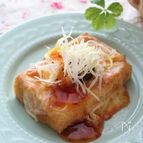 コク旨倍増！味噌とチーズの厚揚げ焼き