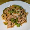 joe sanの作ってみた!投稿(5分でできるお手軽おかず♡牛肉とピーマンと新玉ねぎの生姜炒め)