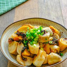 里芋のやみつき塩昆布和え【レンジで簡単♪】