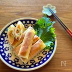 揚げない春巻き＊ハムチーズキャベツ春巻き
