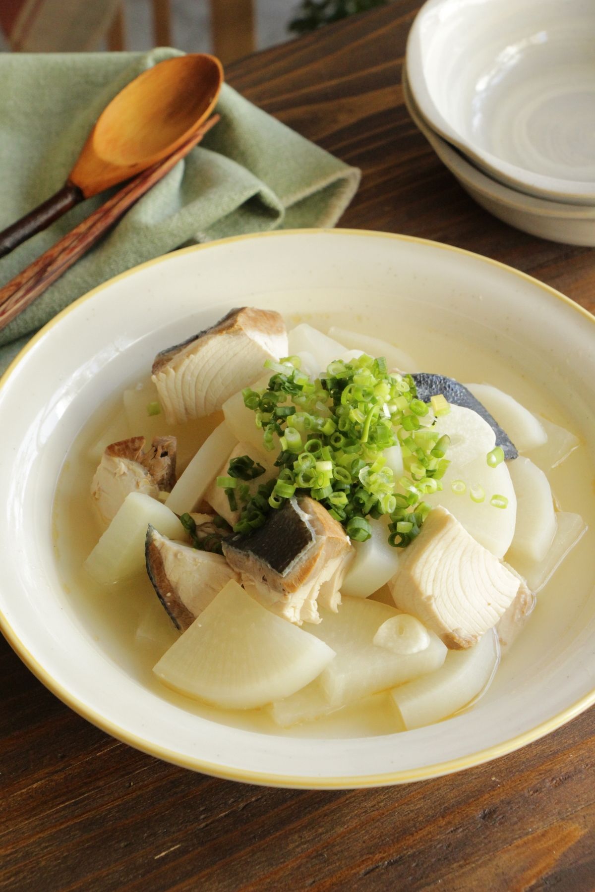 ぶり 塩煮 _ 塩ブリの旨酒煮 – YCQRE