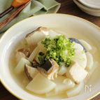ブリと大根の白だしさっと煮  塩にんにく味