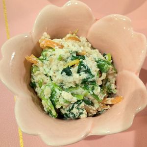 milkの作ってみた!投稿(ゆず香る白和えオリーブオイル仕立て)
