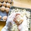 揚げず簡単おつまみ！【えびはんぺんの鹿の子揚げ風】の工程6