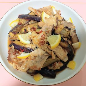 milkの作ってみた!投稿(なすと豚こまのレモン南蛮漬け【#作り置き #揚げない】)