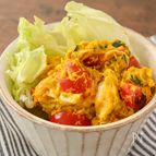 トマトとクリームチーズの【かぼちゃサラダ】