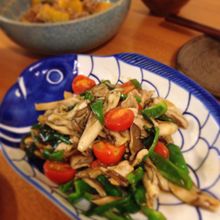 半端野菜とこま切れ肉で作る香味炒め