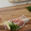 ［5分で完成！大根と生ハムのチーズ巻き］ダイエット中に◎の工程1