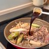 10分で完成!【豚こますき煮丼】の工程2