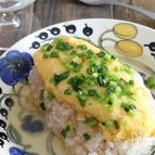 【あんかけたらこオムライス】ふわとろ。休日ランチにも。