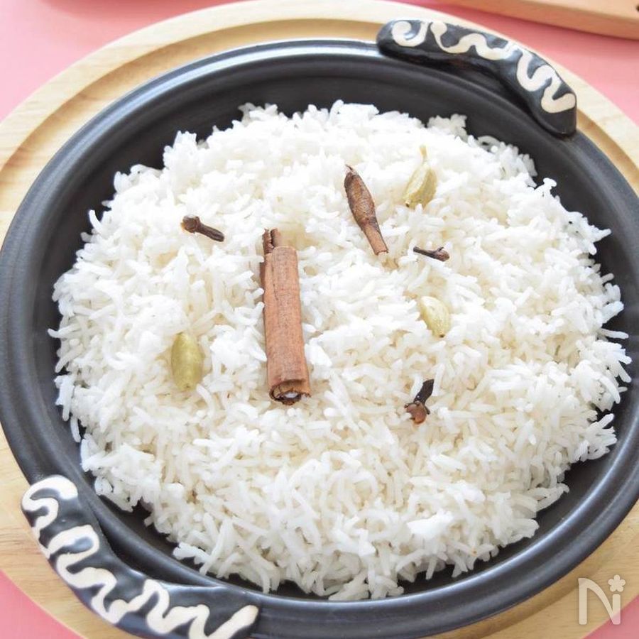 スパイスバスマティライスのレシピ