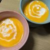 花月雨音🪷の作ってみた!投稿(レンジで簡単！にんじんと玉ねぎのポタージュ)