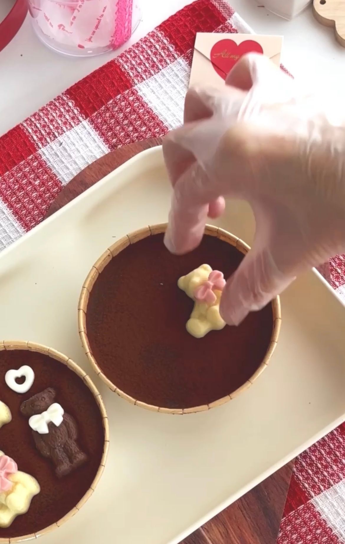 くまの生チョコタルト | レシピサイトNadia