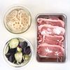 ［ホット豚しゃぶ］豚と蓮根となすのみぞれ煮！体が温まるおかずの工程1