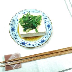 M＊Pの作ってみた!投稿(【簡単1分♪青じそ香る冷奴】)