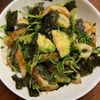 takasumiママの作ってみた!投稿(火も包丁も使わない!豆苗とちくわのわさび醤油和え)