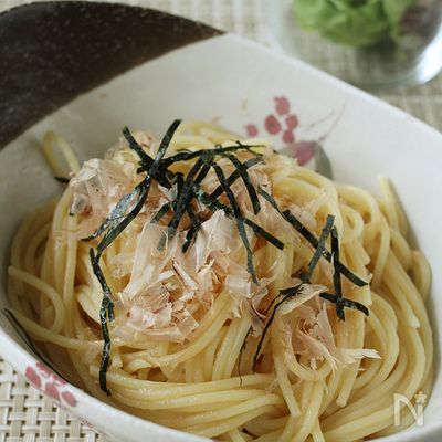 【ずぼらレシピ】梅バタースパゲッティ