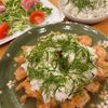 ミーシャʕ•̫͡•ʔの作ってみた!投稿(調味料これだけ!ポン酢で楽ちん♡【おろしそ甘酢だれチキン】)