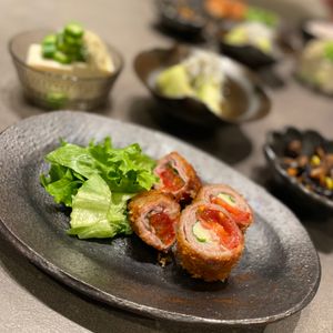 chiyoの作ってみた!投稿(【トマトとモッツァレラの肉巻きフライ】
クリスマスにも◎♪)