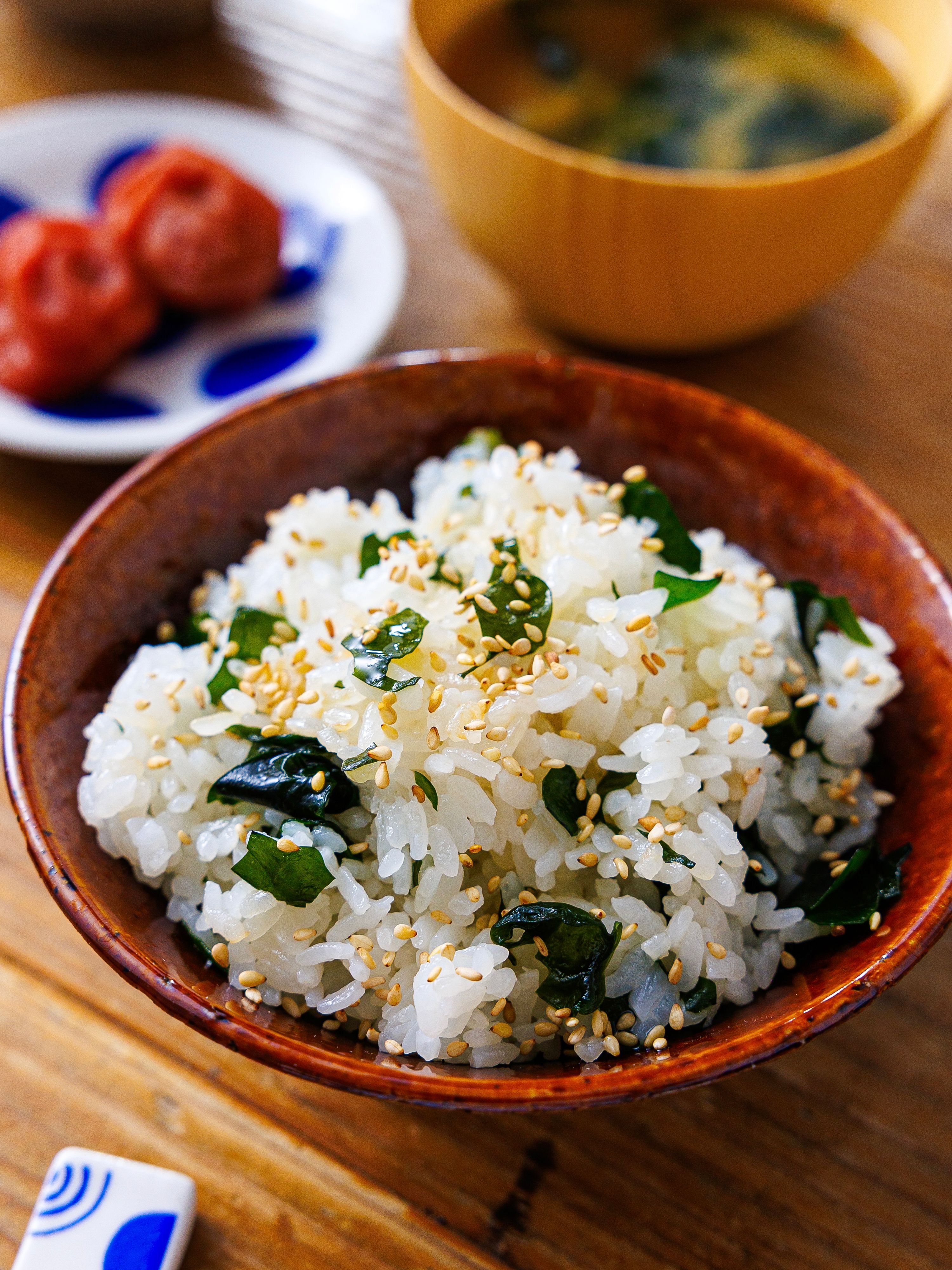給食のあの味♡】子供も喜ぶ我が家のわかめご飯☆白だしで簡単