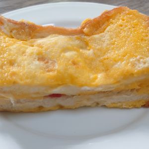 オレンジの作ってみた!投稿(フライパンで簡単
【韓国屋台風トースト】)