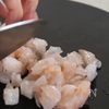 【ライスペーパーでエビ春巻き】クリチー大葉があっさり ˎˊ˗の工程1