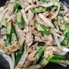 rantomoの作ってみた!投稿(絶品♡旨塩だれ《豚こまとおくらの中華炒め》)