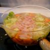 【野菜の甘みを引き出す】キャベツとにんじんのコンソメスープの工程3