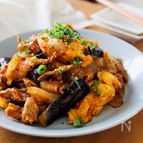 『なす入り☆豚キムチ』なすがとろん♡ご飯が進むピリ辛おかず！