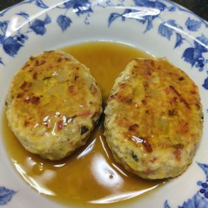 さこ　マロ美の作ってみた!投稿(ペロリと食べられちゃう♡『鶏ひき肉と蓮根の和風ハンバーグ』)