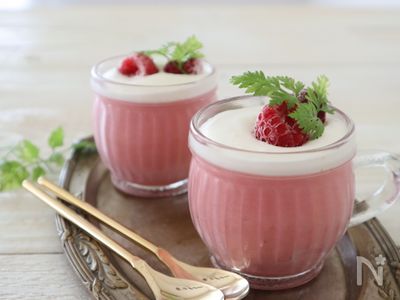 冷凍ラズベリーで ラズベリームース 初級 By Hoppe レシピサイト Nadia ナディア プロの料理家のおいしいレシピ