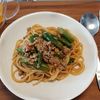ゆの作ってみた!投稿(疲労回復にも!【アスパラとひき肉のピリ辛スパゲッティ】)