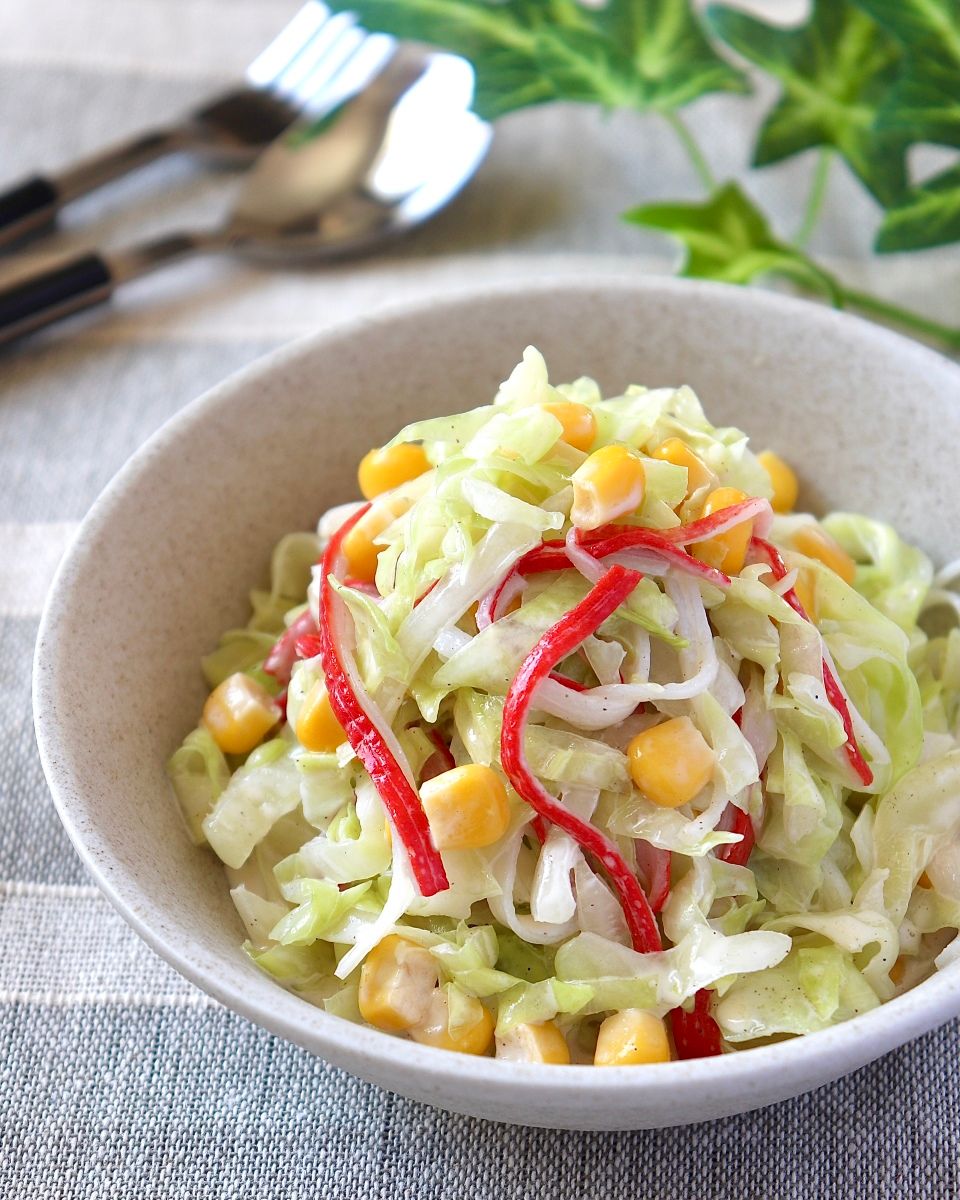 ディルピクルスのコールスローのレシピ