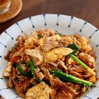 【ご飯のおかわり必須】豚肉と卵のスタミナ炒め